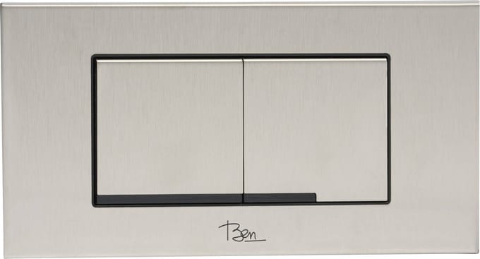 Ben Compact Flush Lomex bedieningspaneel rvs voor Ben BCF en BCF112