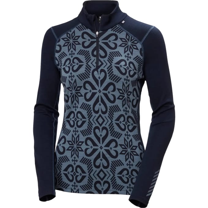 Dames sweatshirt met 1/2 rits Helly Hansen Lifa Midw