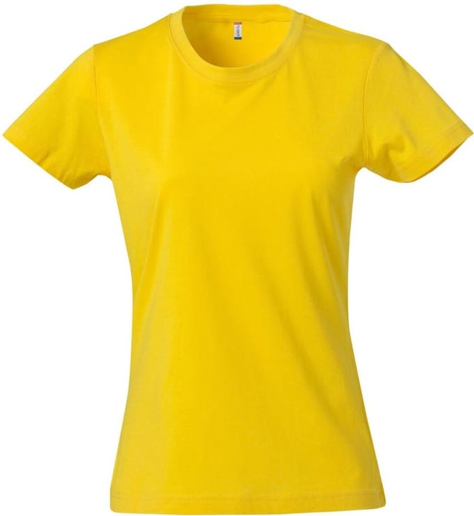 Clique Basic-T Women 029031 - Lemon - M