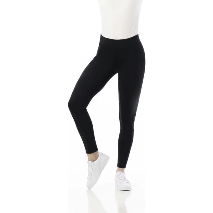 EQUITHEME PULL-ON RIJLEGGING BRIGITTE FULLGRIP Zwart