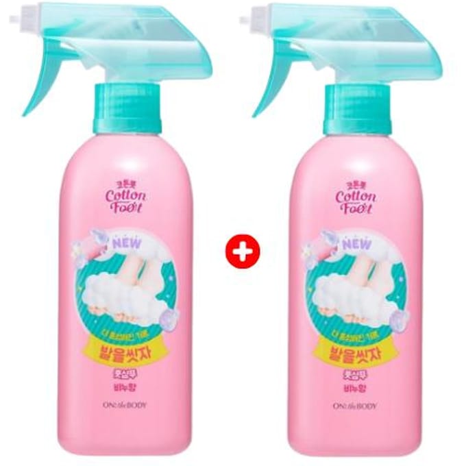 SUR LE CORPS Shampooing pour Pieds au Coton 2.0 Parfum Savon 385 mL