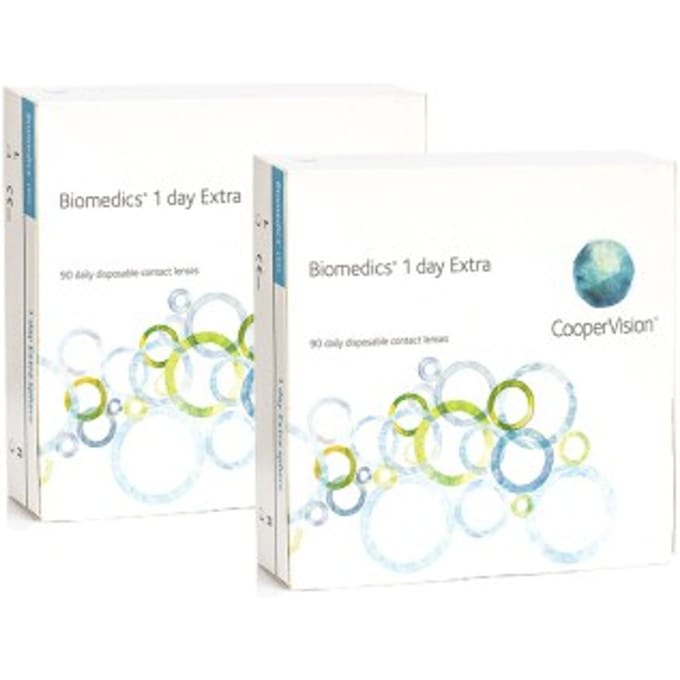 -2.50 - Biomedics® 1 day Extra - 90 pack - Daglenzen - BC 8.60 - Contactlenzen