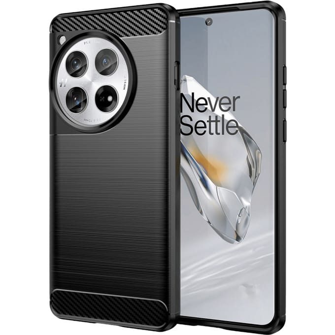 Mocaa OnePlus 12 Schokbestendig Hoesje Zwart