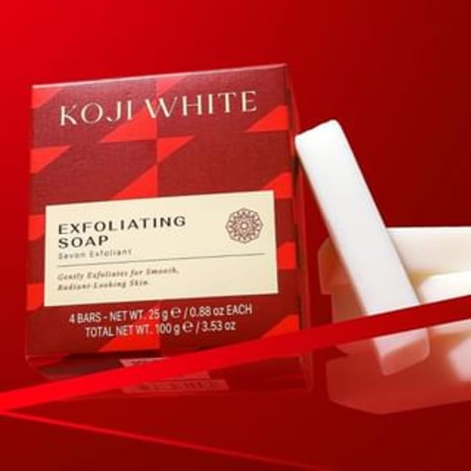 Koji White - Exfoliating Soap 25g x 4