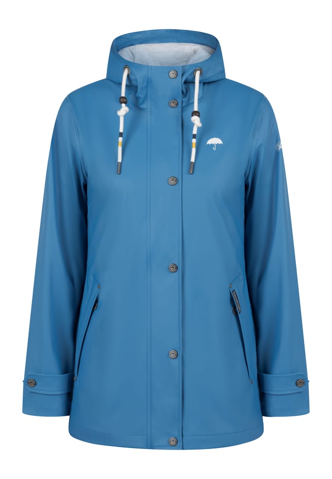 Schmuddelwedda Regenjas Dames blauw