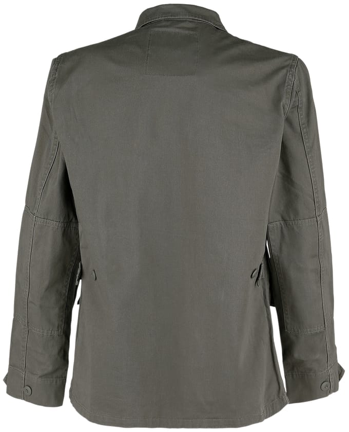 Brandit BDU Twill Heren Tussenseizoensjas - olijf - M