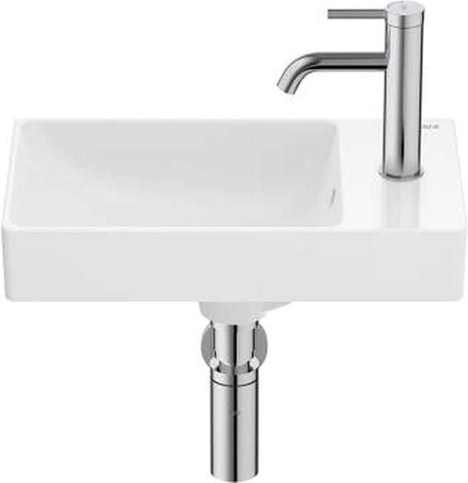 Roca Ona wash hand basin 45 x 26 cm, basin left A327681000