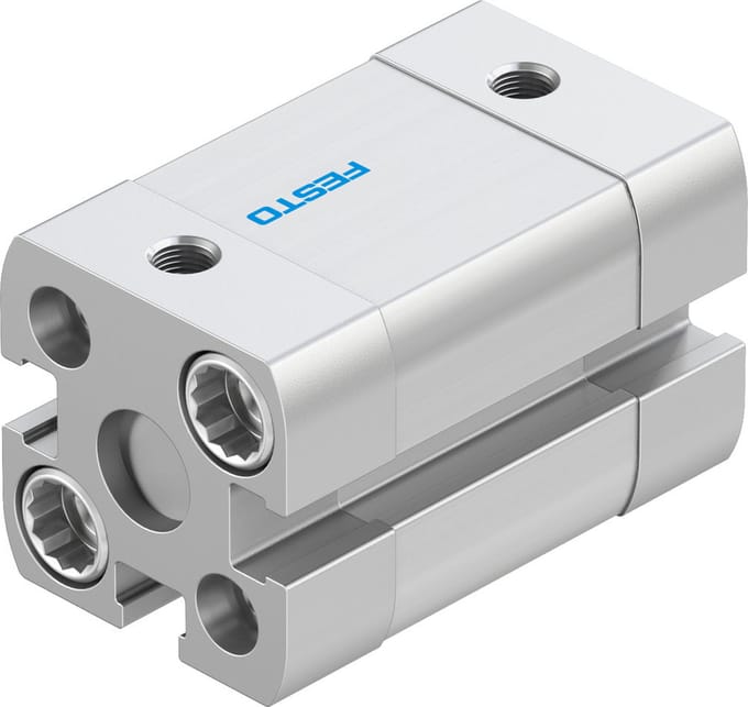 Festo Compacte Cilinder 12mm Boring 10mm Slag ISO 21287 Dubbelwerkend - 536212 - P2BJ6