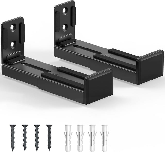 Solidchoice - Universele Soundbar Wandbeugel met Verstelbare Diepte
