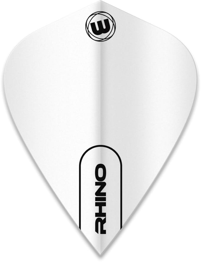 Winmau Rhino Kite White - Dart Flights