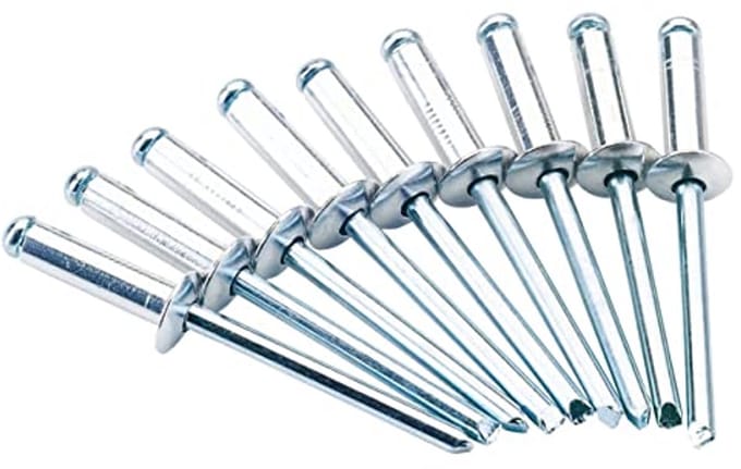 Blinde klinknagels van aluminiumlegering 4,8 x 16 mm - 50 stuks