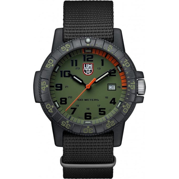 Luminox Leatherback Sea Turtle XS.0337 quartz herenhorloge groen