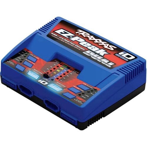 Traxxas EZ-Peak Plus Dual Modelbouwoplader 8 A Li-poly, NiMH Minus-delta-U-uitschakeling, Batterijherkenning, Temperatuurbewaking