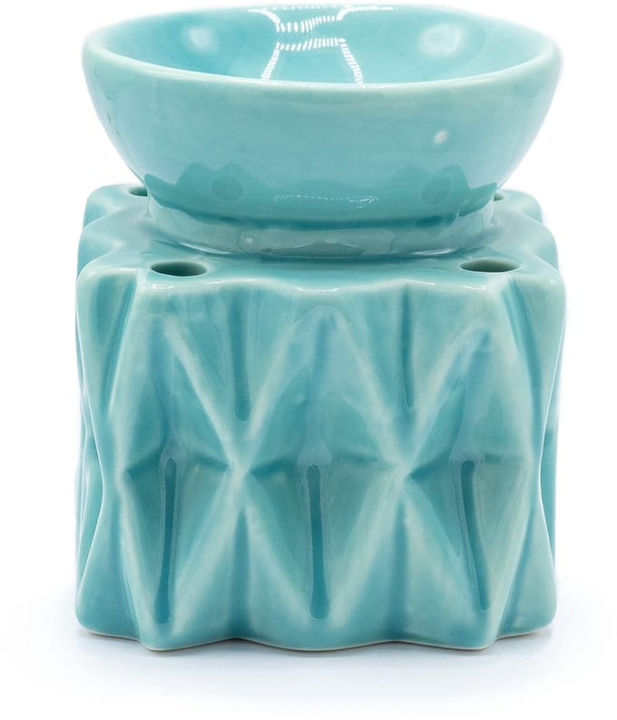 Oliebrander Geometrisch - Blauw
