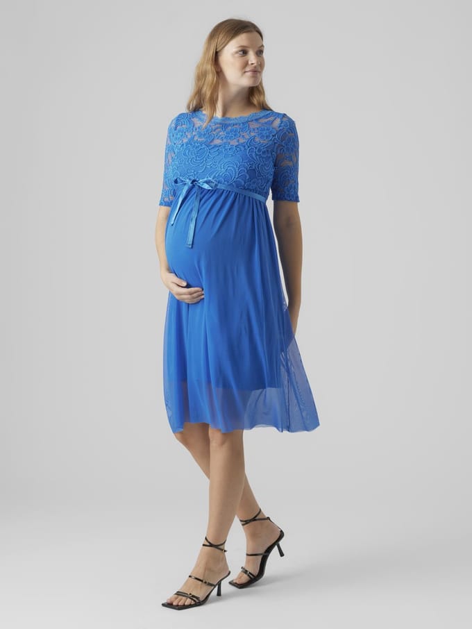 Mama Licious Jurk MLMIVANA Zwangerschapsjurk