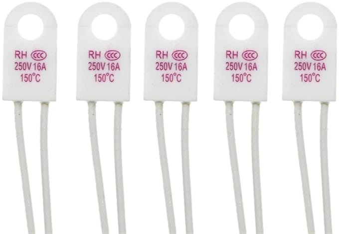Temperatuur Beveiliging - Thermostaat Zekering - Oververhitting Bescherming - 135 Graden Activering - 15A 250V