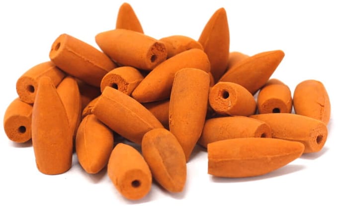 Backflow Wierookkegel - Amber - 25 stuks