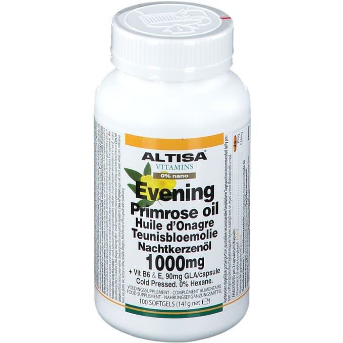 Altisa® Teunisbloemolie 1000mg 100 Capsules