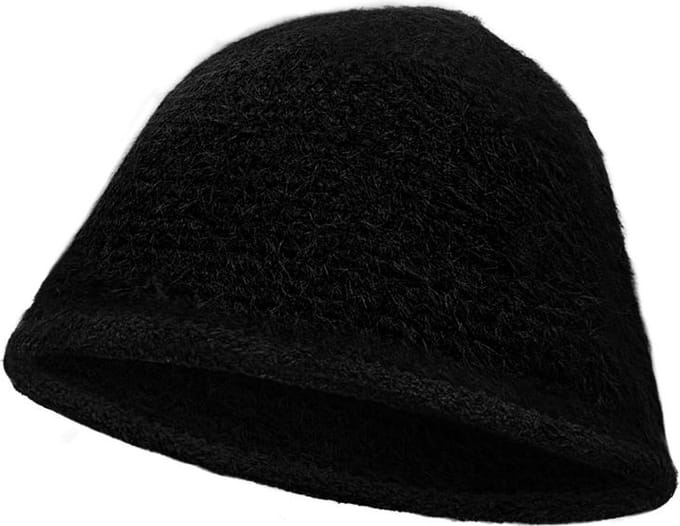 Vissershoed - Muts - Herfst - Winter - 100% polyester - Zwart