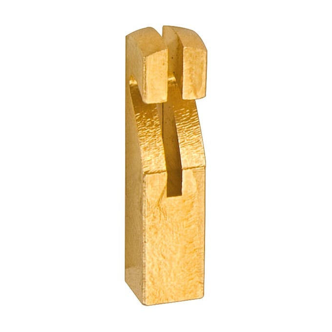 Messing pendelhaak 4x4x17,5mm