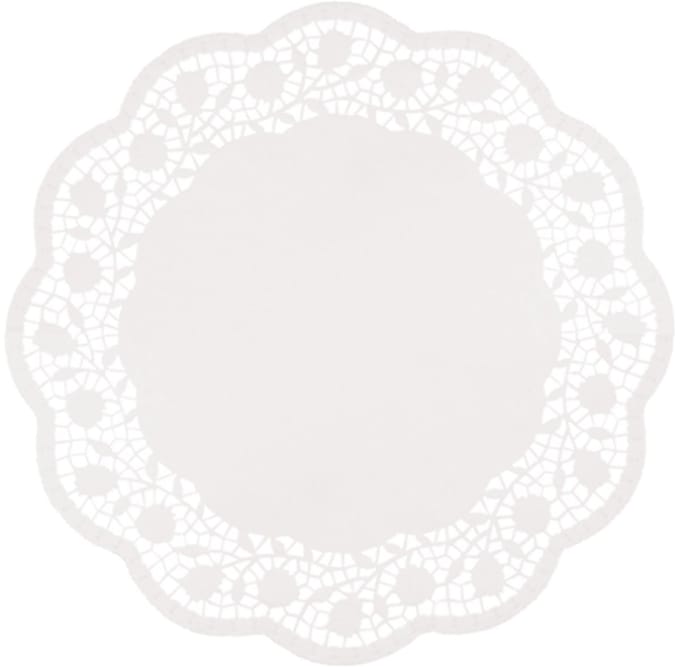 250 Taartranden rond Ø 36 cm wit