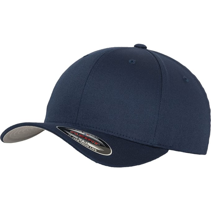 Flexfit Wooly Combed Unisex Cap - marineblauw - XXL