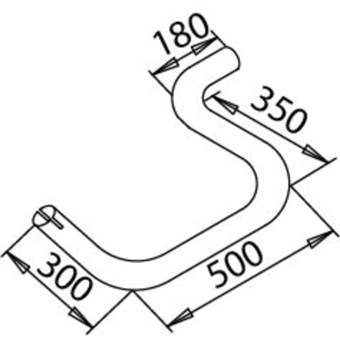 Uitlaatpijp DINEX51297