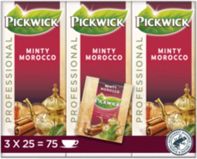 Thee pickwick minty morocco 2gr 25st | 3 stuks
