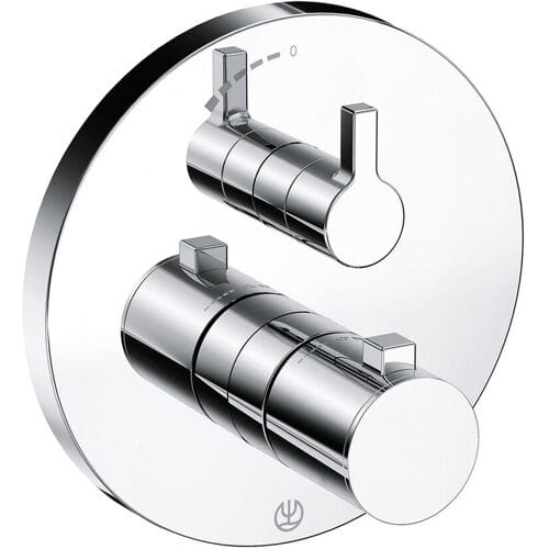 Kludi NOVA FONTE Puristic concealed thermostatic mixer with function unit 208350515