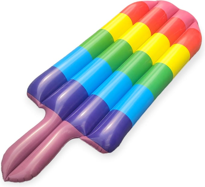 Jobber Toys - Luchtbed IJsje - Opblaasbaar - Zwembad Speelgoed