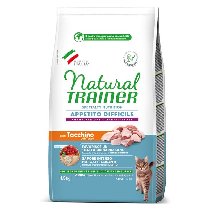 Natural Trainer Difficult Appetite Wit Vlees - 1,5 kg
