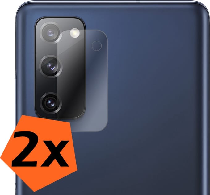 Camera Lens Protector - 2 Stuks - Geschikt voor Samsung Galaxy S20 FE - Camera Screenprotector - Gehard Glas - Beschermglas - Tempered Glass - Screen Protector