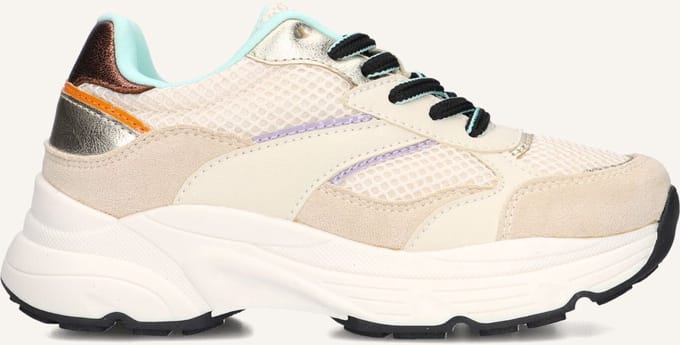 Omoda Davina Sneakers - Meisjes - Beige - Maat 39