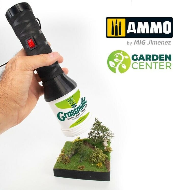AMMO by Mig Jimenez Modelbouwpakket - MIG 8818 Grassmatic – Static Grass Applicator Accessoires set - AMMO - Modelbouw