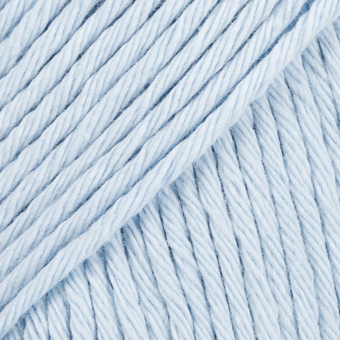 DROPS Paris Uni Colour - 76 babyblauw - Katoen Garen