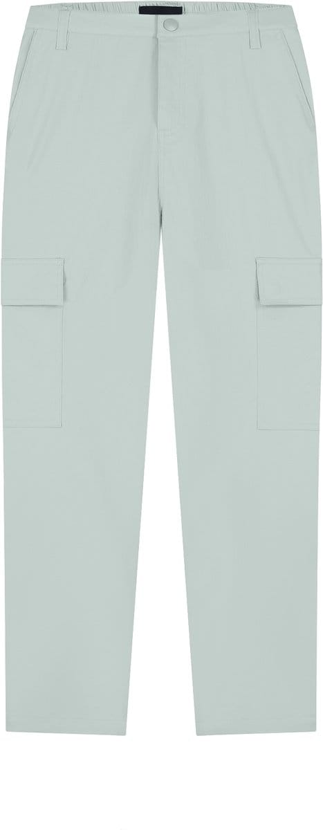 Ballin Amsterdam - Jongens Regular fit Pants Cargo - Green - Maat 12