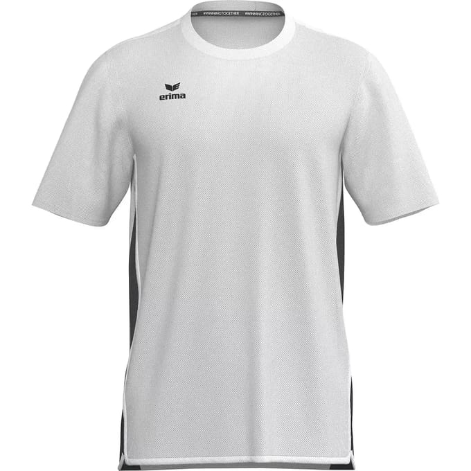 Erima T&F Wings Functioneel T-Shirt Heren - Wit / Zwart | Maat: M