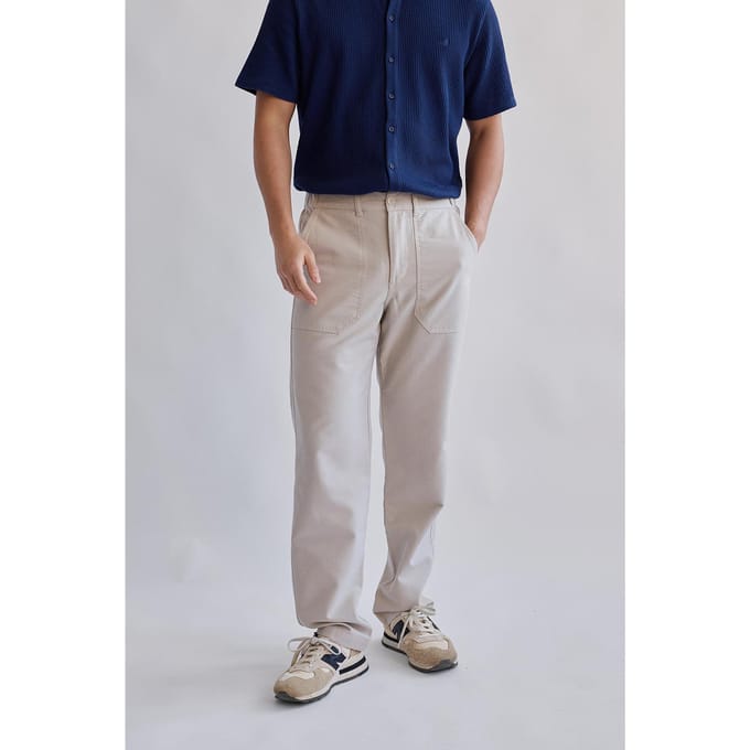 TWOTHIRDS Taanlo Pants Feather Grey Taglia: S | Pantaloni Outlet | Uomo | Grigio