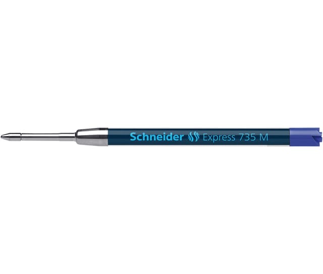 Schneider balpenvulling - Express 735 - penpunt M - blauw - S-7363
