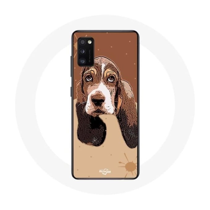 Case voor Samsung Galaxy S20 Basset Hound hondengezicht