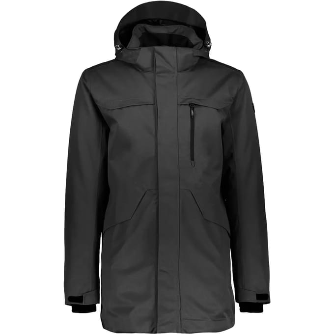 Cmp Parka Zip Hood 38z2127 Jas Grijs 4XL Man