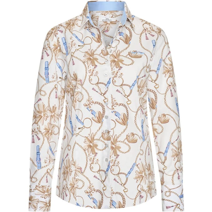 HV Polo Blouse lange mouw 04041004 djade