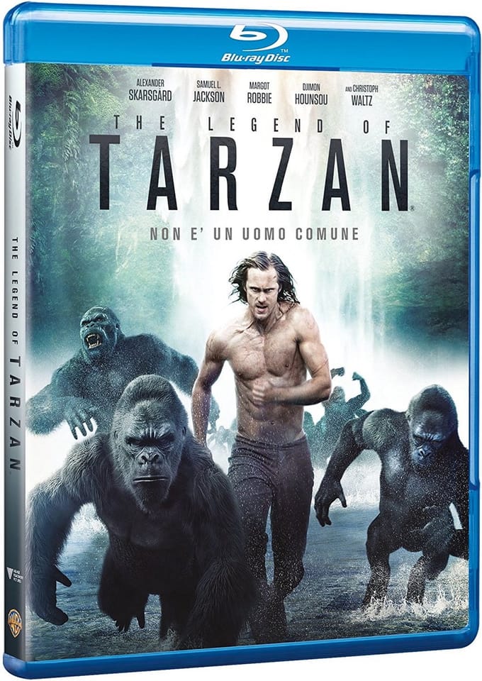 Warner Bros The Legend of Tarzan Blu-ray Engels, Italiaans