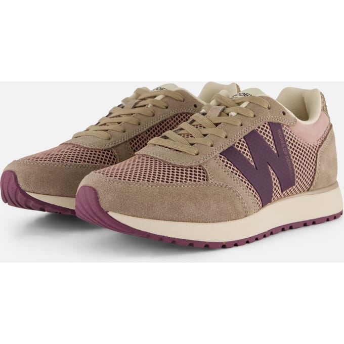Woden Ronja Icon Sneakers beige - Maat 36