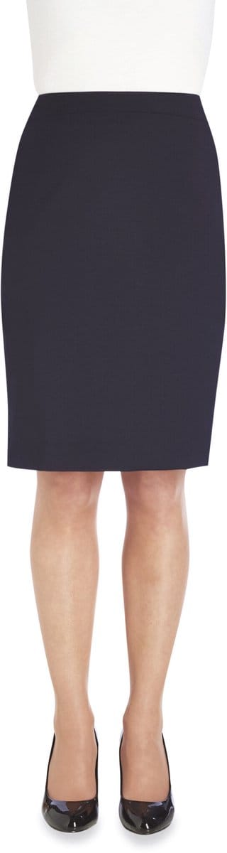 Brook Taverner Numana Straight Skirt BT2224 - Navy - 34 EU (6 UK)