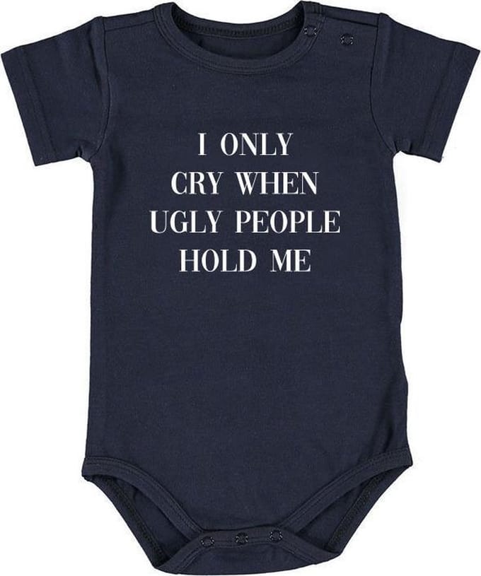 Baby Romper Grappig Kraamcadeau Geboorte Jongen