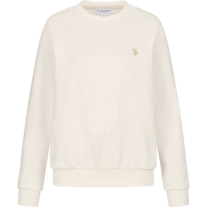 U.S. POLO ASSN. dames sweatshirt trui USZoee van katoenmix