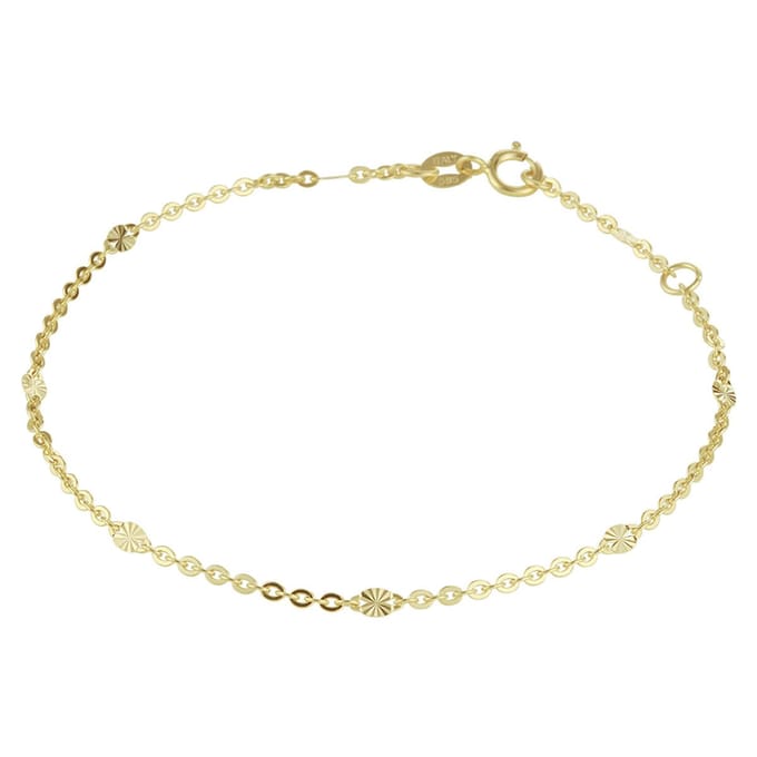 14K Geelgoud Armband 1,5 Mm 16 - 18 Cm 4028281
