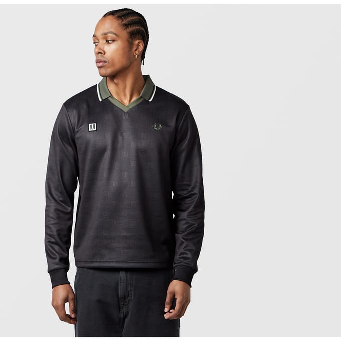Fred Perry x Meyba Printed Polo, zwart