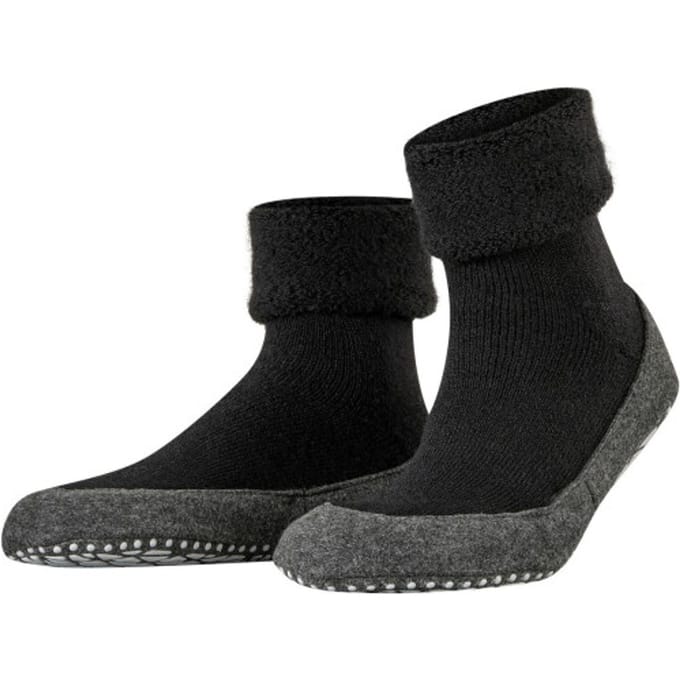 Falke Cosyshoes Pantoffels (Maat - 37-38, Kleur - BLACK)